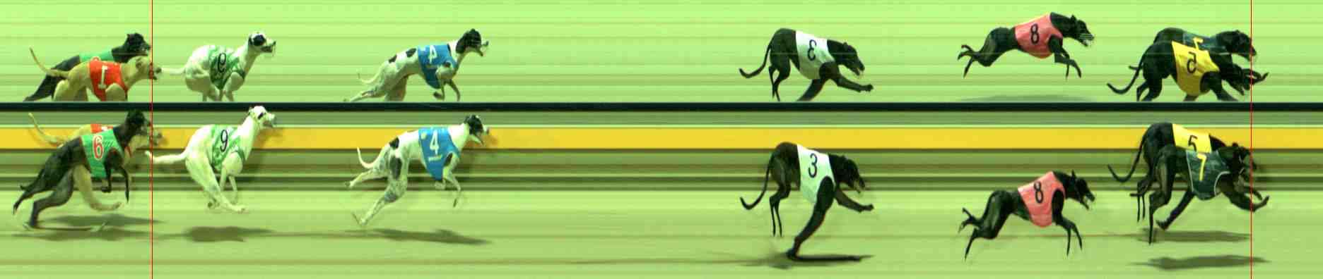 Race result finish photo