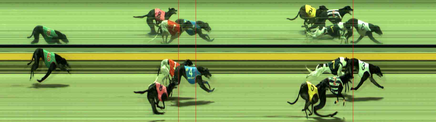 Race result finish photo