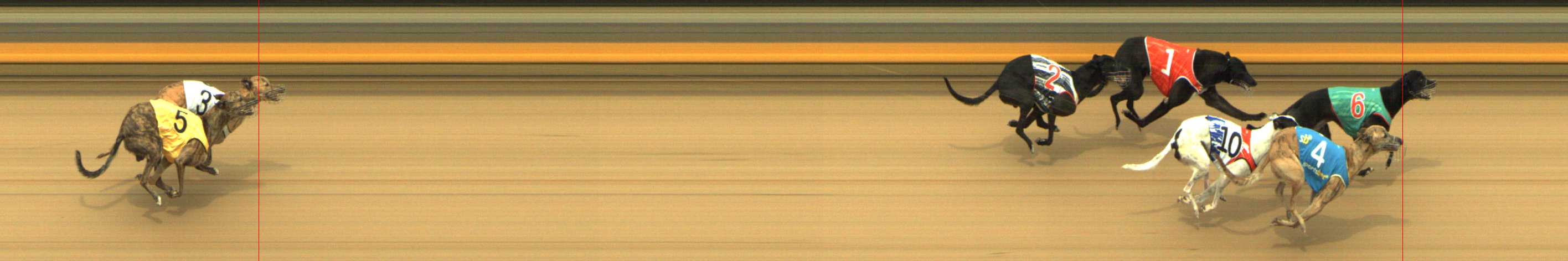 Photo finish for Shepparton Race 12