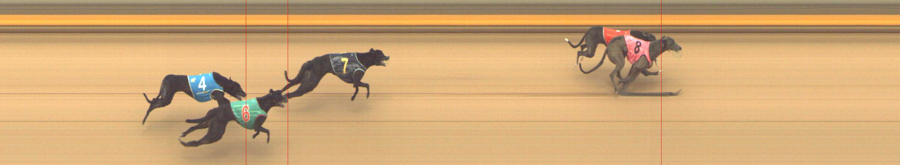 Photo finish for Shepparton Race 11