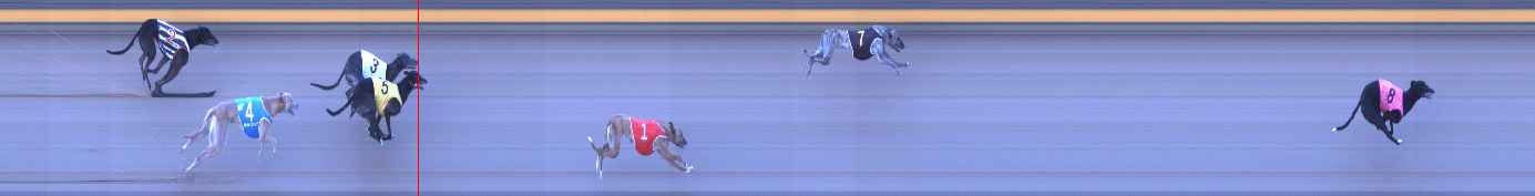 Photo finish for Shepparton Race 5