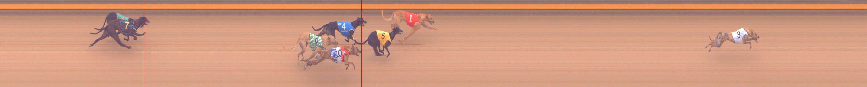 Photo finish for Shepparton Race 4