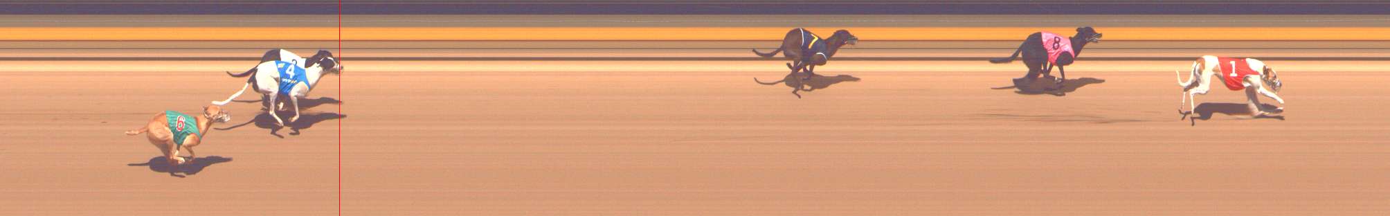 Photo finish for Shepparton Race 13