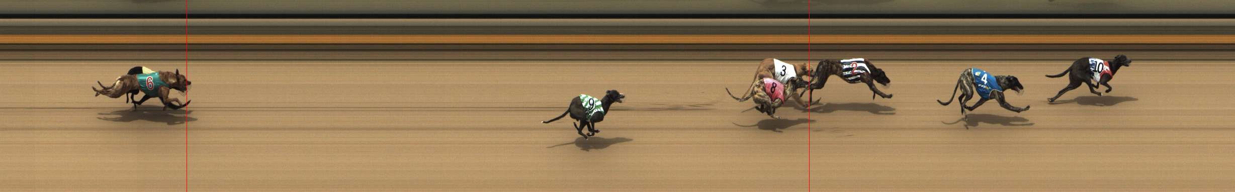 Photo finish for Shepparton Race 10
