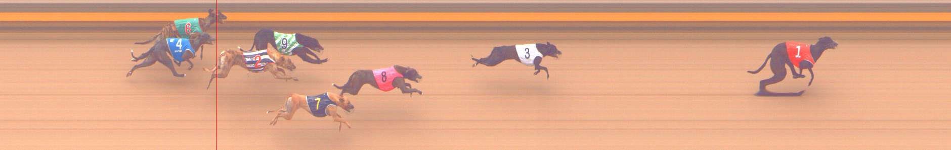 Photo finish for Shepparton Race 7