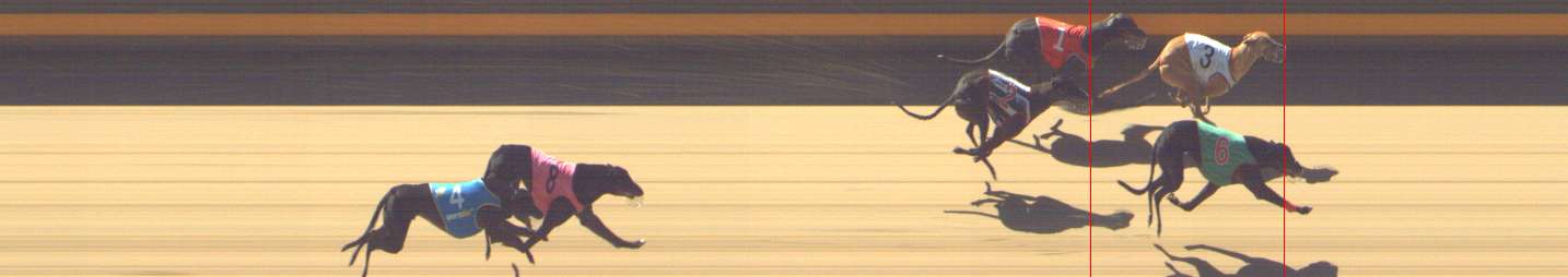 Photo finish for Shepparton Race 4