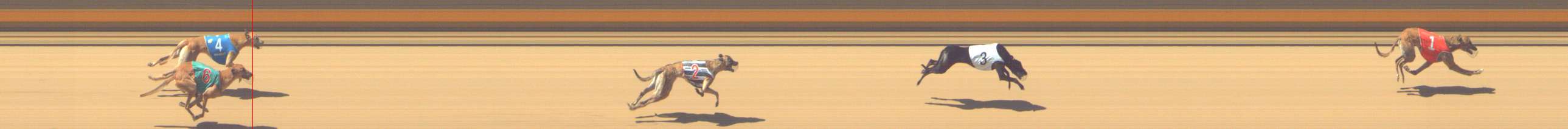 Photo finish for Shepparton Race 5