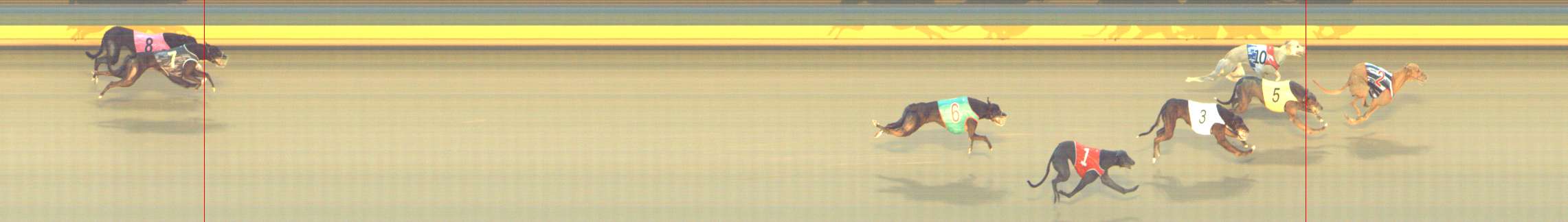 Photo finish for Shepparton Race 3