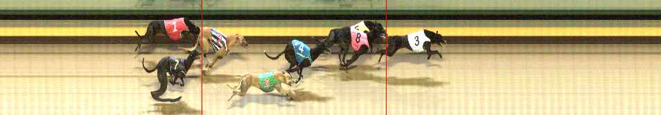 Photo finish for Shepparton Race 6