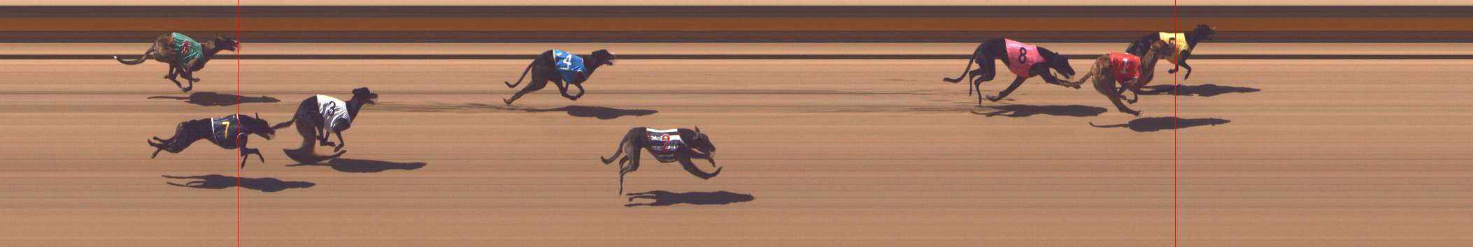 Photo finish for Shepparton Race 4