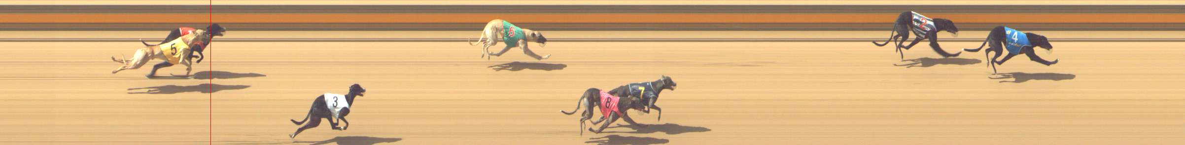 Photo finish for Shepparton Race 3