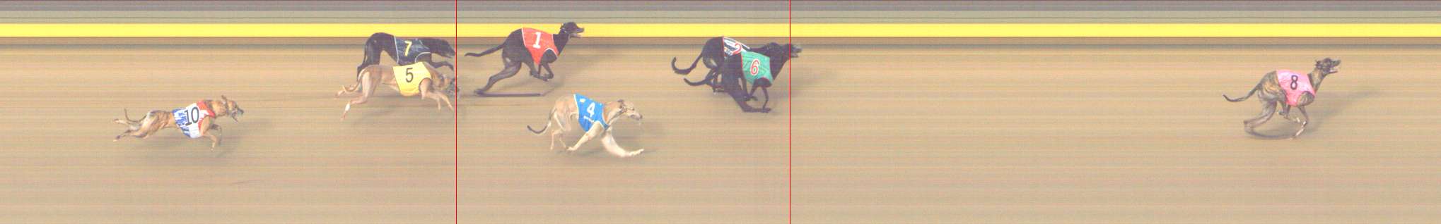Photo finish for Shepparton Race 13