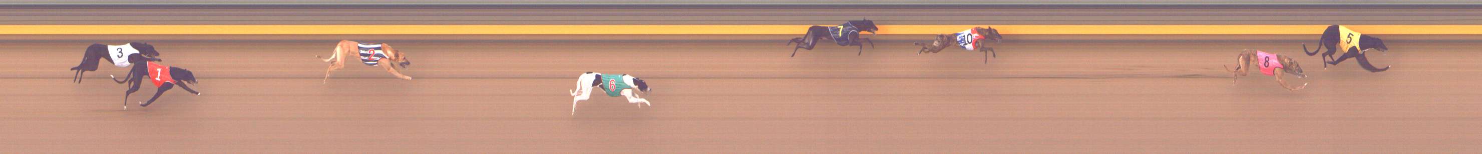 Photo finish for Shepparton Race 3