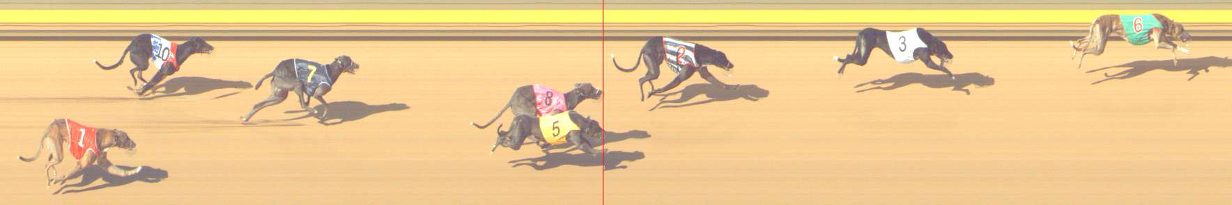 Race result finish photo