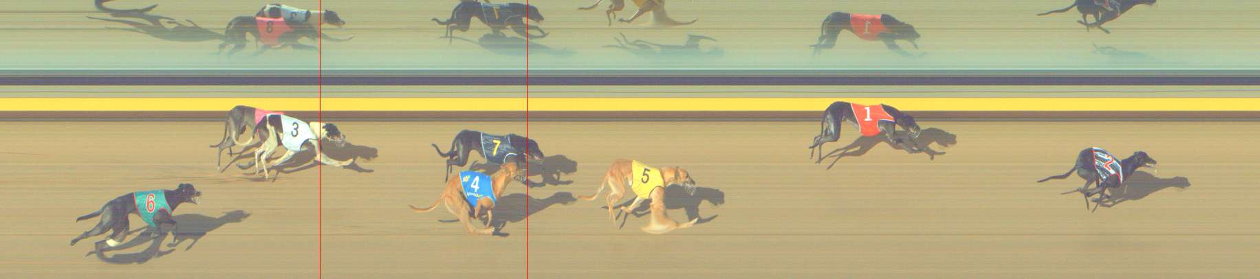 Race result finish photo
