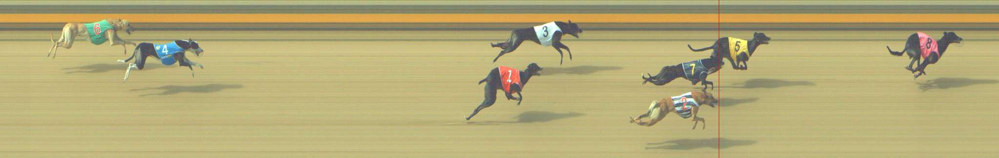 Photo finish for Shepparton Race 4