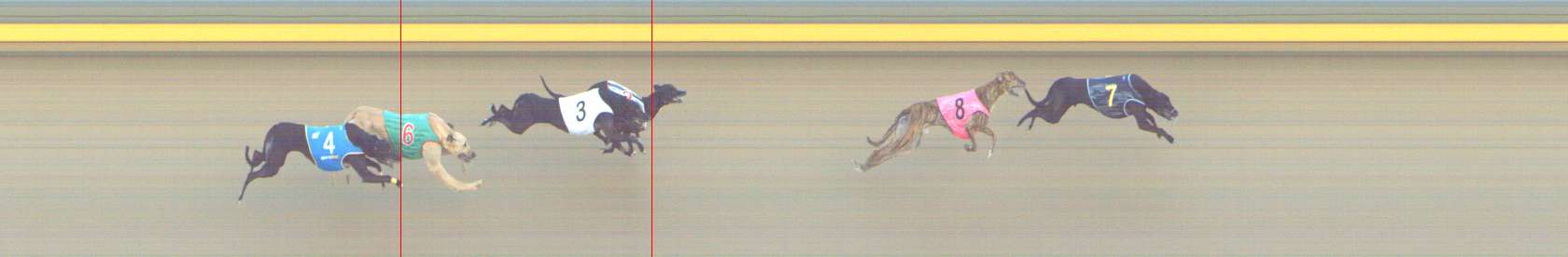 Race result finish photo