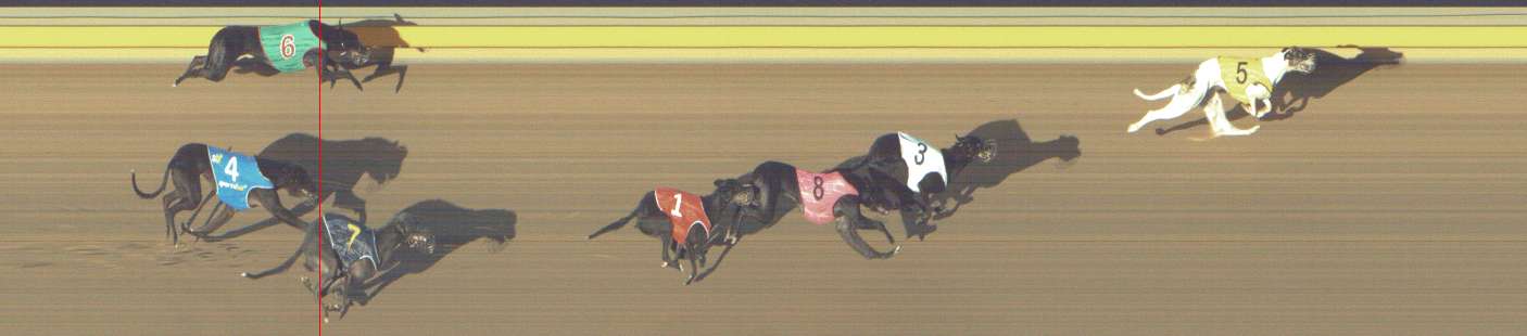 Photo finish for Shepparton Race 13