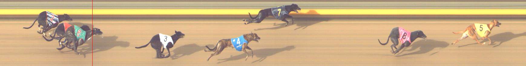 Photo finish for Shepparton Race 10