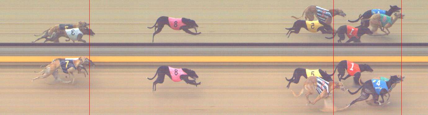 Race result finish photo