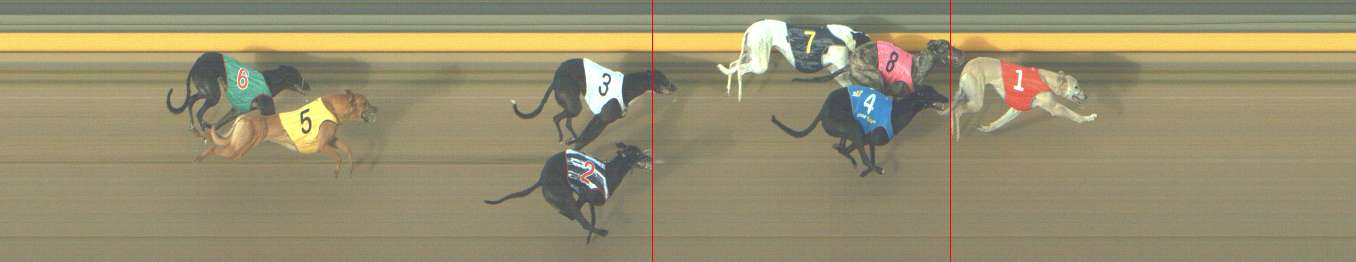Photo finish for Shepparton Race 6
