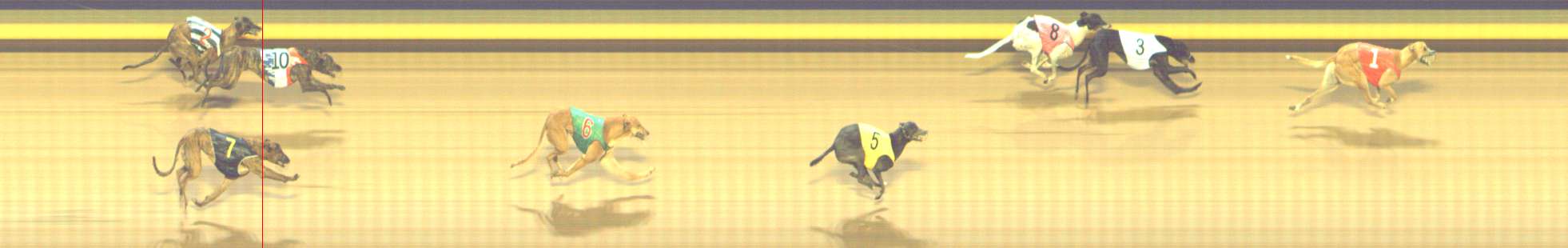 Photo finish for Shepparton Race 12