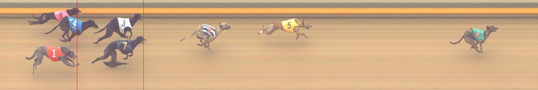 Photo finish for Shepparton Race 5