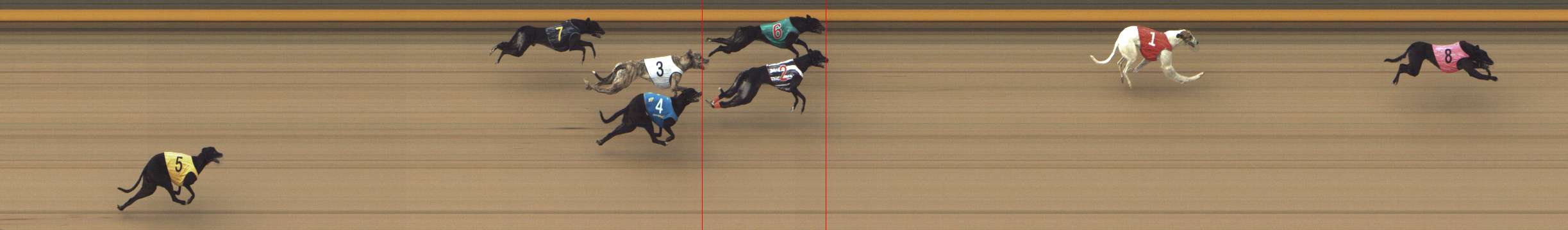 Photo finish for Shepparton Race 5
