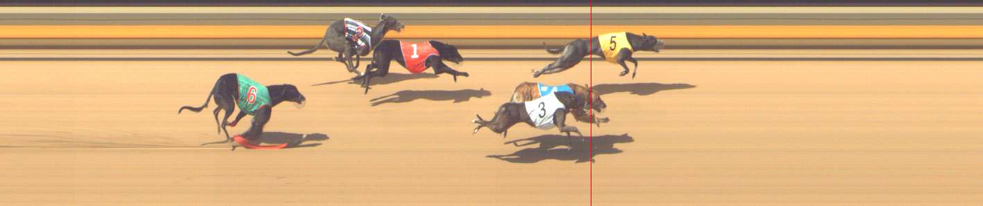 Photo finish for Shepparton Race 5
