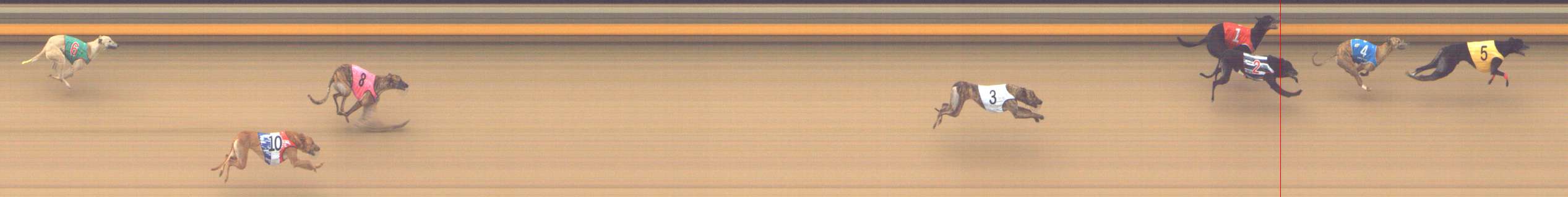 Photo finish for Shepparton Race 4