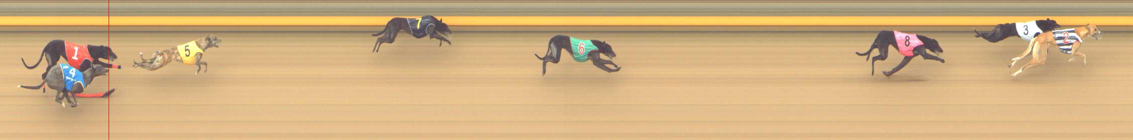 Photo finish for Shepparton Race 12