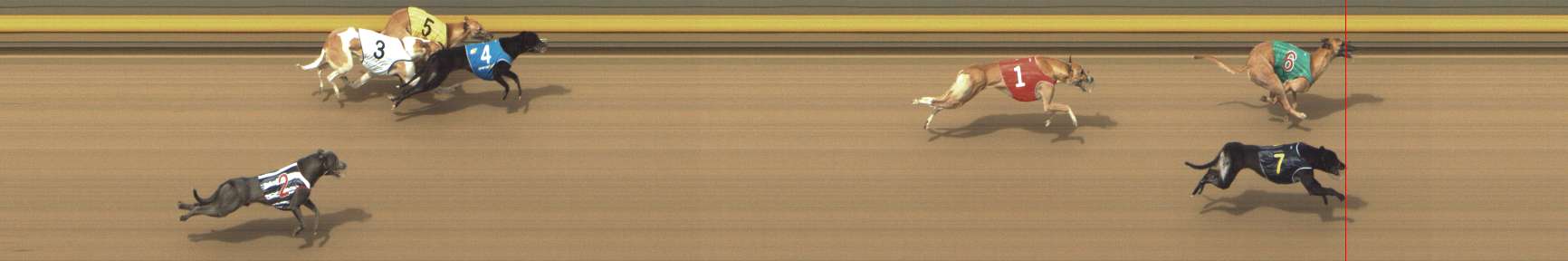 Photo finish for Shepparton Race 4