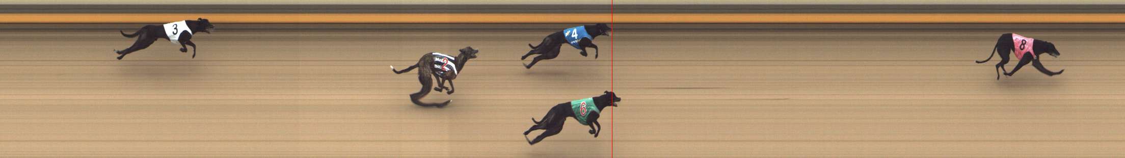 Photo finish for Shepparton Race 3