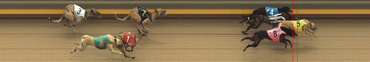 Photo finish for Shepparton Race 13