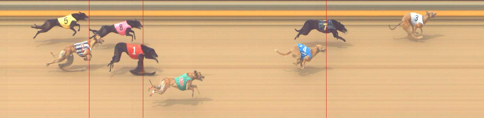 Photo finish for Shepparton Race 10
