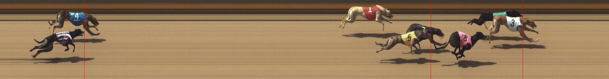 Photo finish for Shepparton Race 6