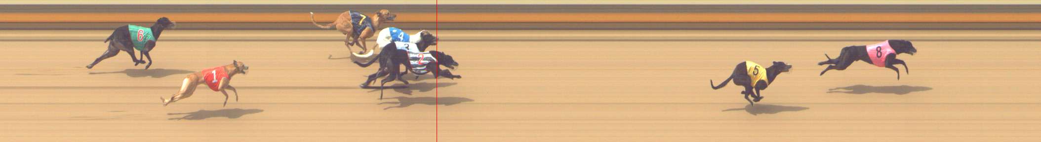 Photo finish for Shepparton Race 7
