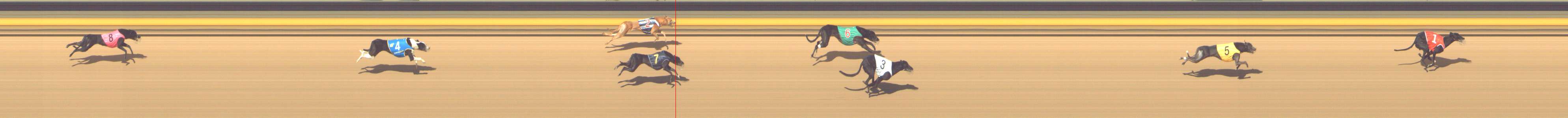 Photo finish for Shepparton Race 7