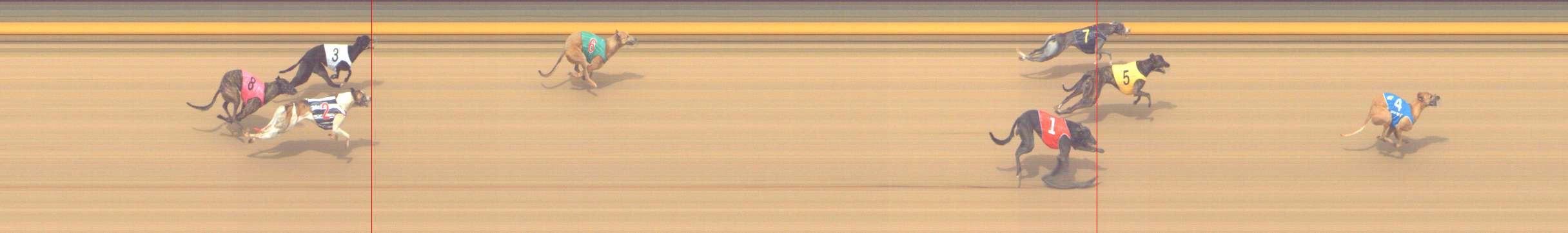 Photo finish for Shepparton Race 13