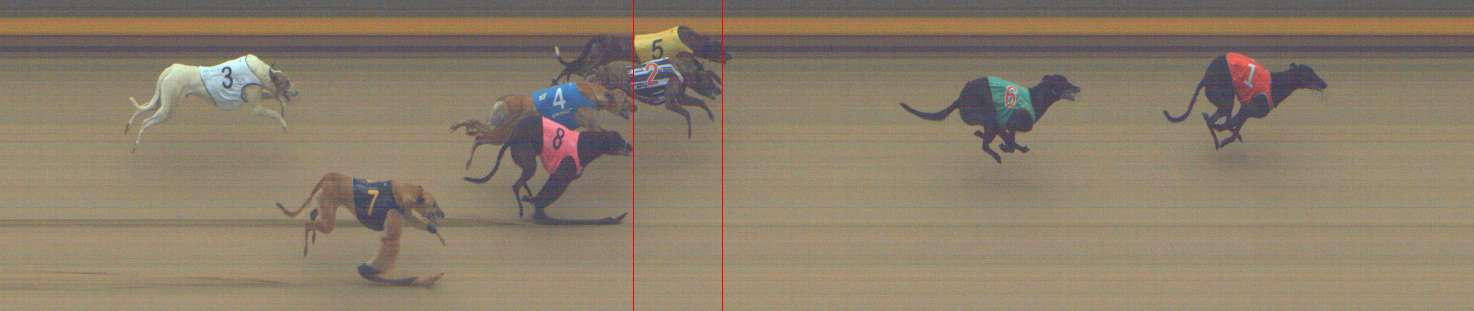 Race result finish photo