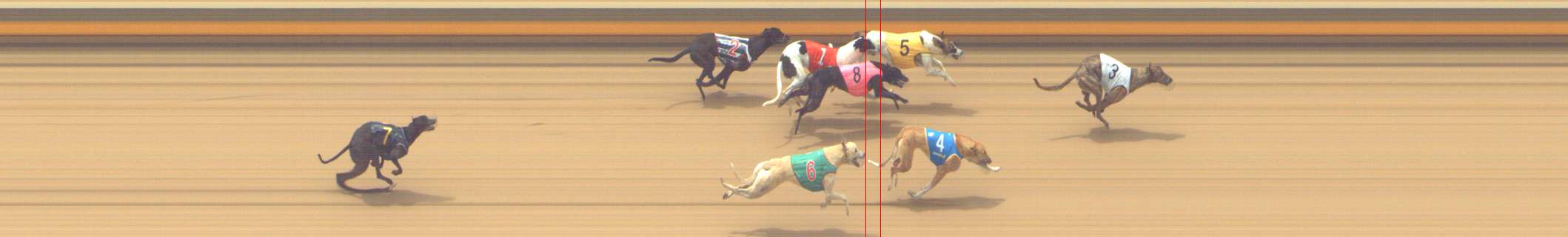 Photo finish for Shepparton Race 5