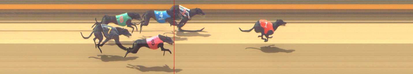 Photo finish for Shepparton Race 11