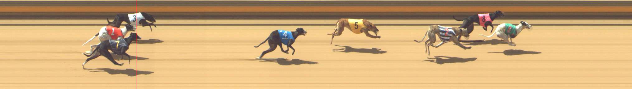 Photo finish for Shepparton Race 3