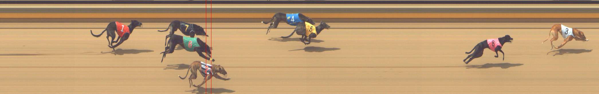Photo finish for Shepparton Race 4