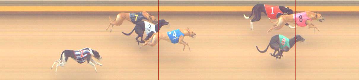 Photo finish for Shepparton Race 4