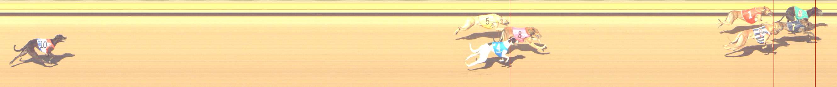 Photo finish for Shepparton Race 5
