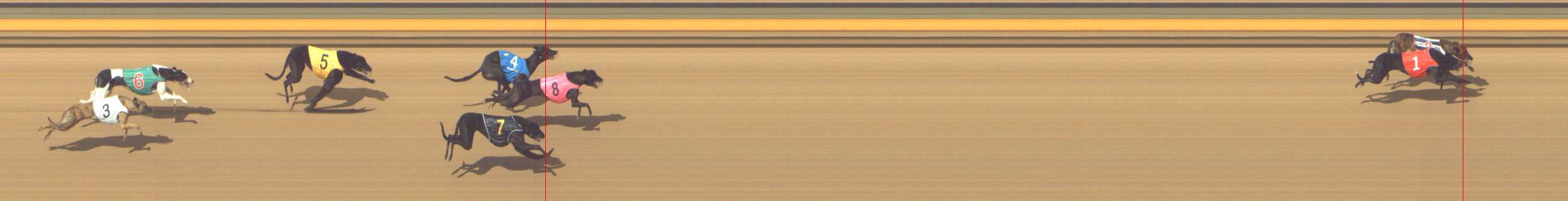 Photo finish for Shepparton Race 2