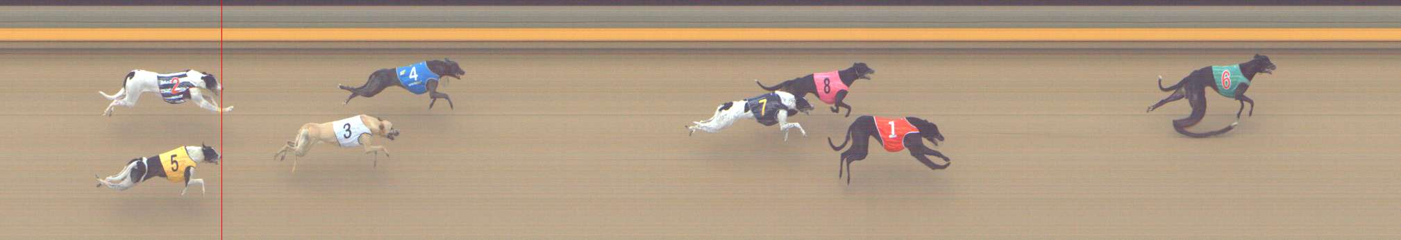 Photo finish for Shepparton Race 10