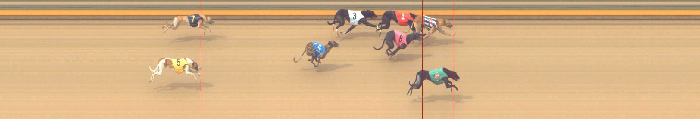 Photo finish for Shepparton Race 12