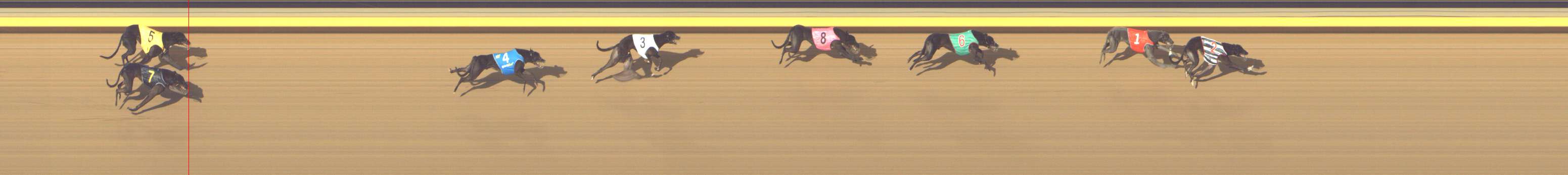 Photo finish for Shepparton Race 4